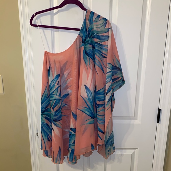 Show Me Your MuMu Zsa Zsa one shoulder dress - Picture 4 of 4